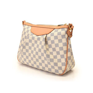 Louis Vuitton White Siracusa Azur